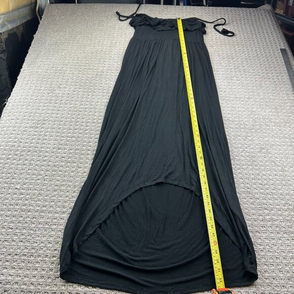 5th & Love Long Dress Women Size Large L Black Sleeveless Neck Strap New w/ Tags - Picture 7 of 9